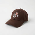 Petals Cap - Chocolate Brown Fully
Covered