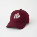 Petals Cap - Burgundy Fully Covered