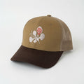 Petals Cap - Desert Khaki & Chocolate
Brown/Beige Mesh