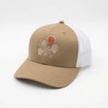 Signature Petals Cap - Sand/White Mesh